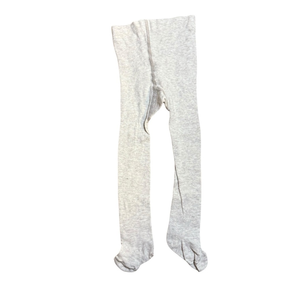 H&M Baby Beige Footed Tights 2–6M